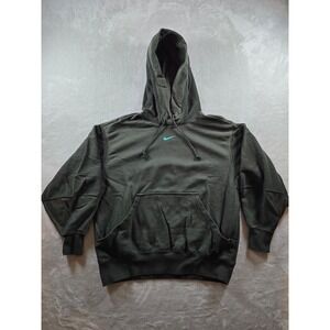 Nike Everyday Modern Fleece Hoodie Sweatshirt Womens S Sequoia Oversized DQ6165